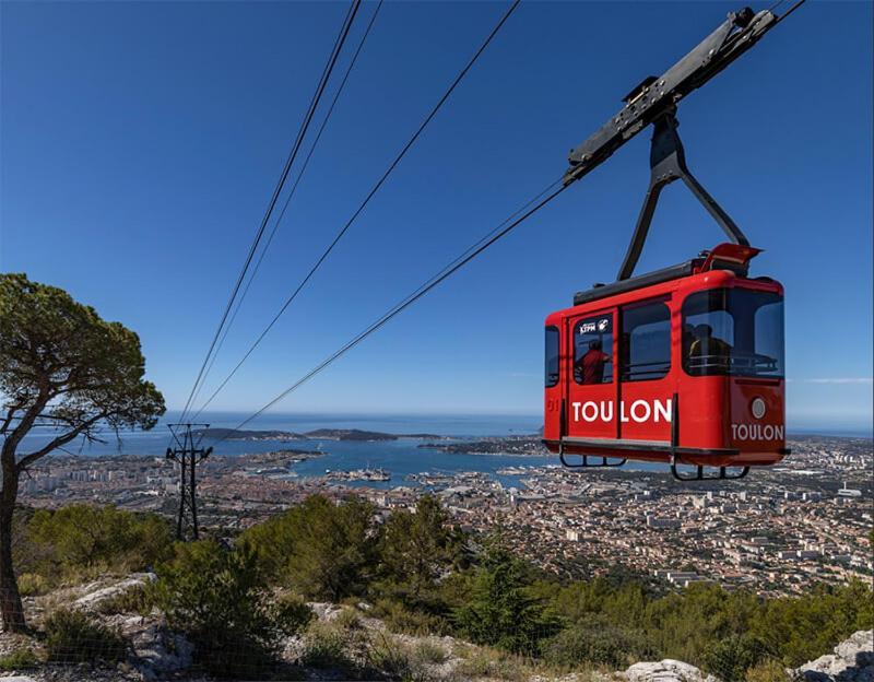 Superbe Logement Au Bord Des Plages Toulon Bagian luar foto